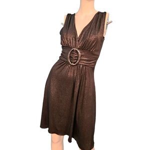 MKM Designs Black Shimmery Dress Sexy LBD Special Occasion Wedding Formal M